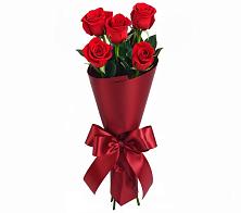 Букет 5 Красных роз Эдлесс Лав в Заречном Свердловской области