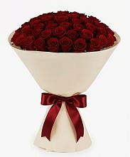 Букет 101 Бордовая роза Блэк Бакарра в Заречном Свердловской области