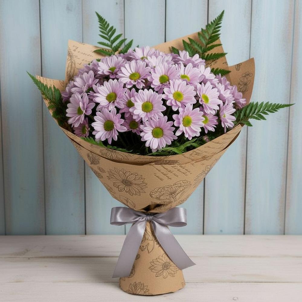 Букет цветов из: Хризантемы в Заречном Свердловской области