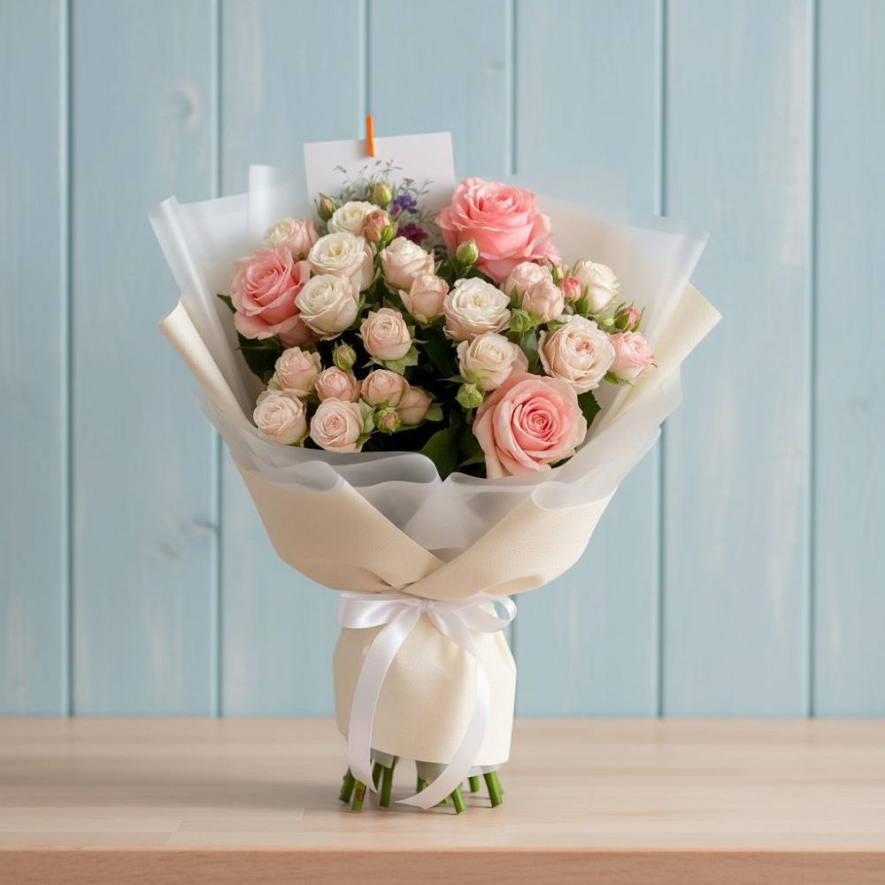 Букет цветов из: Розы в Заречном Свердловской области