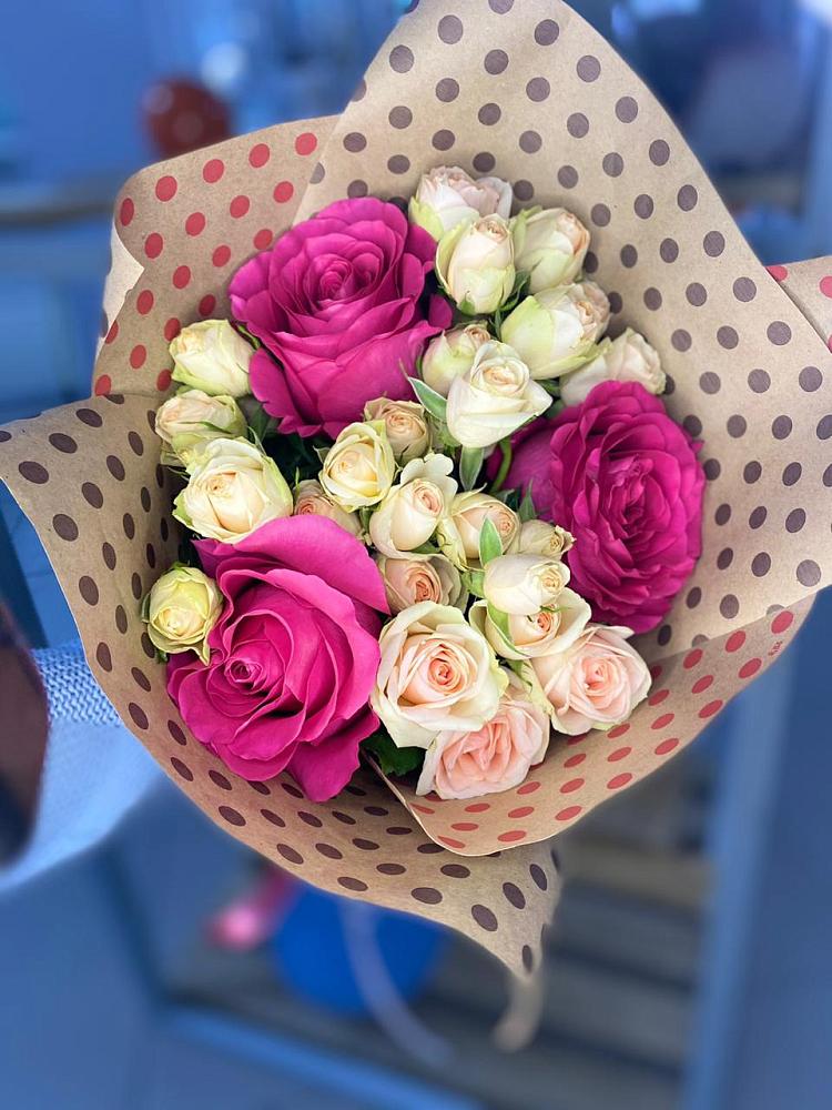 Букет цветов из: Розы в Заречном Свердловской области