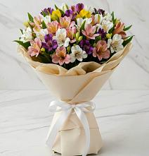 Букет цветов из:  Альстромерии #REPLACE_PRED# Заречном Свердловской области