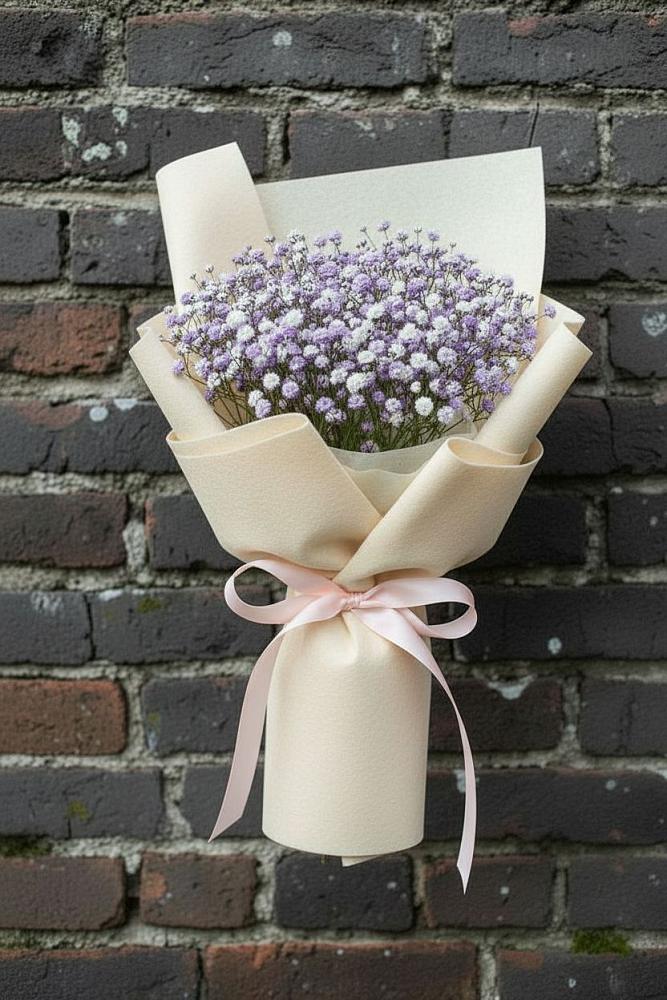 Букет цветов из: Гипсофила в Заречном Свердловской области