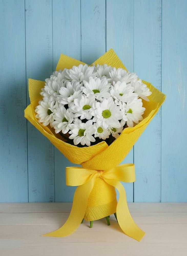 Букет цветов из: Хризантемы в Заречном Свердловской области