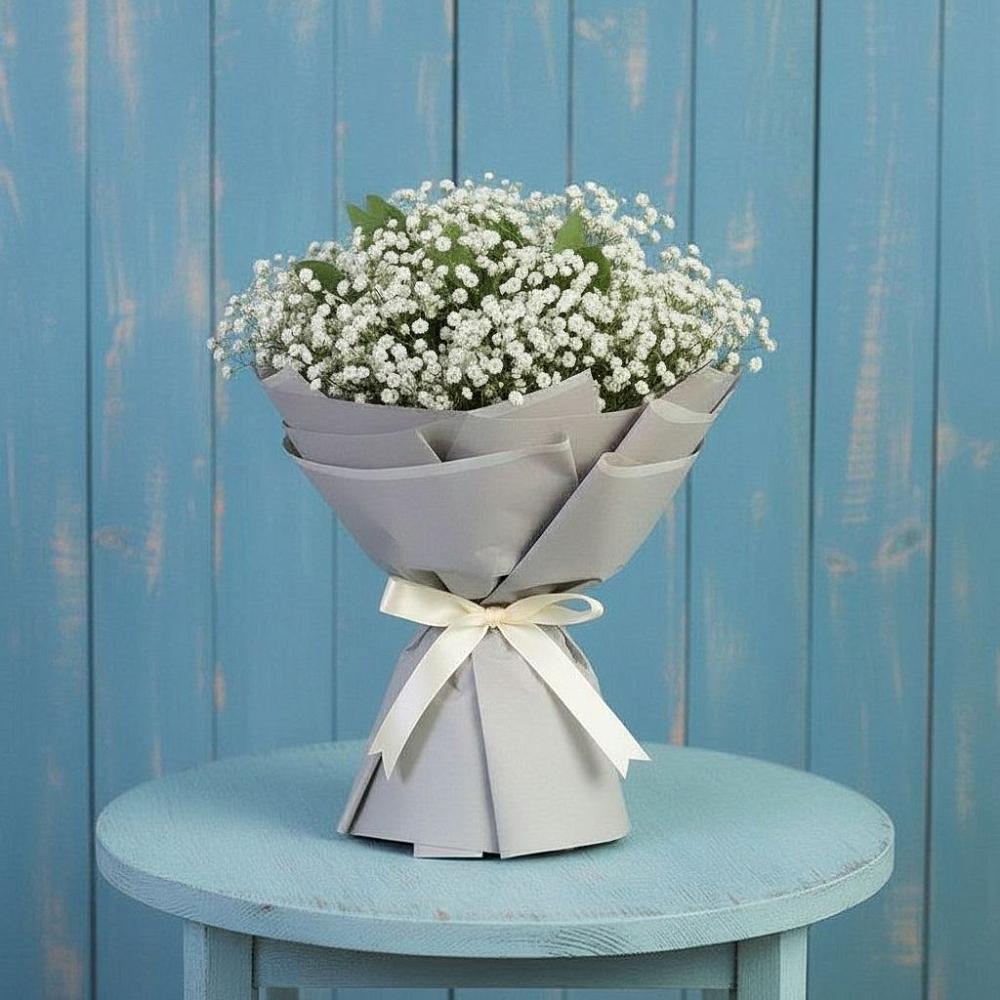 Букет цветов из: Гипсофила в Заречном Свердловской области