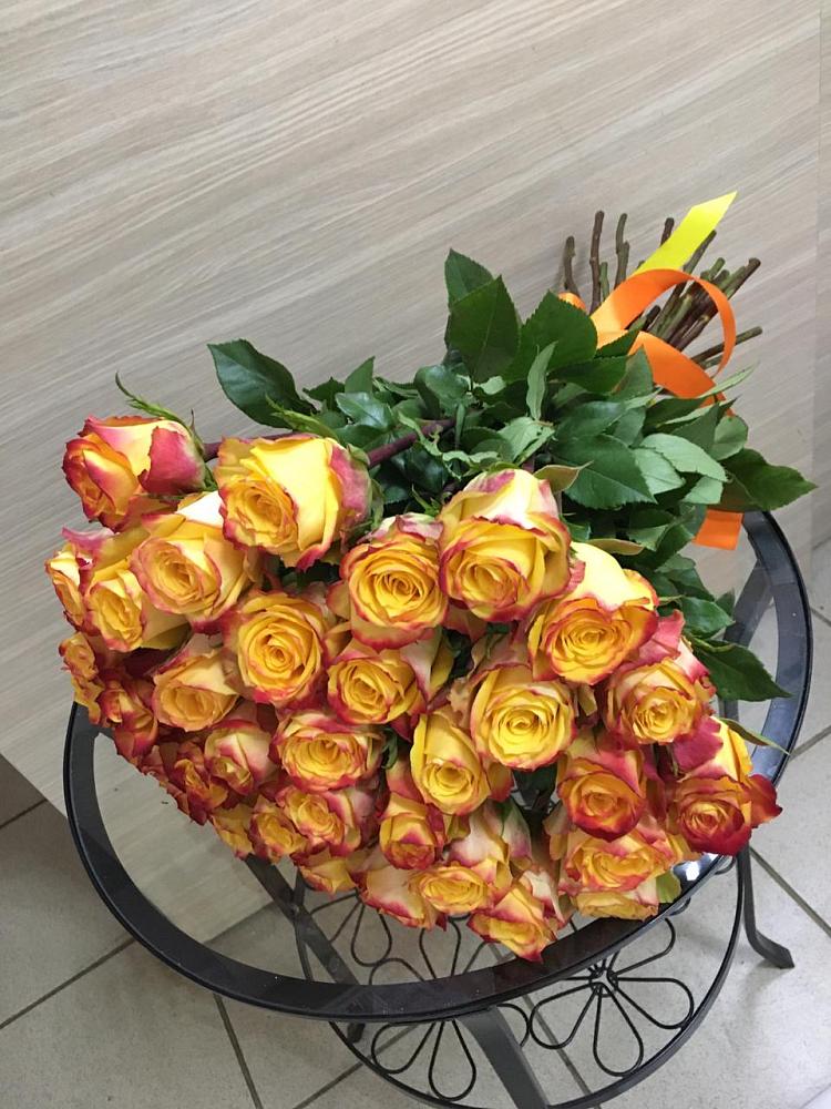 Букет Желтые розы в Заречном Свердловской области