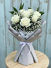 Букет цветов из:  Розы в Заречном Свердловской области