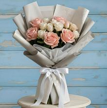 Букет цветов из:  Розы в Заречном Свердловской области