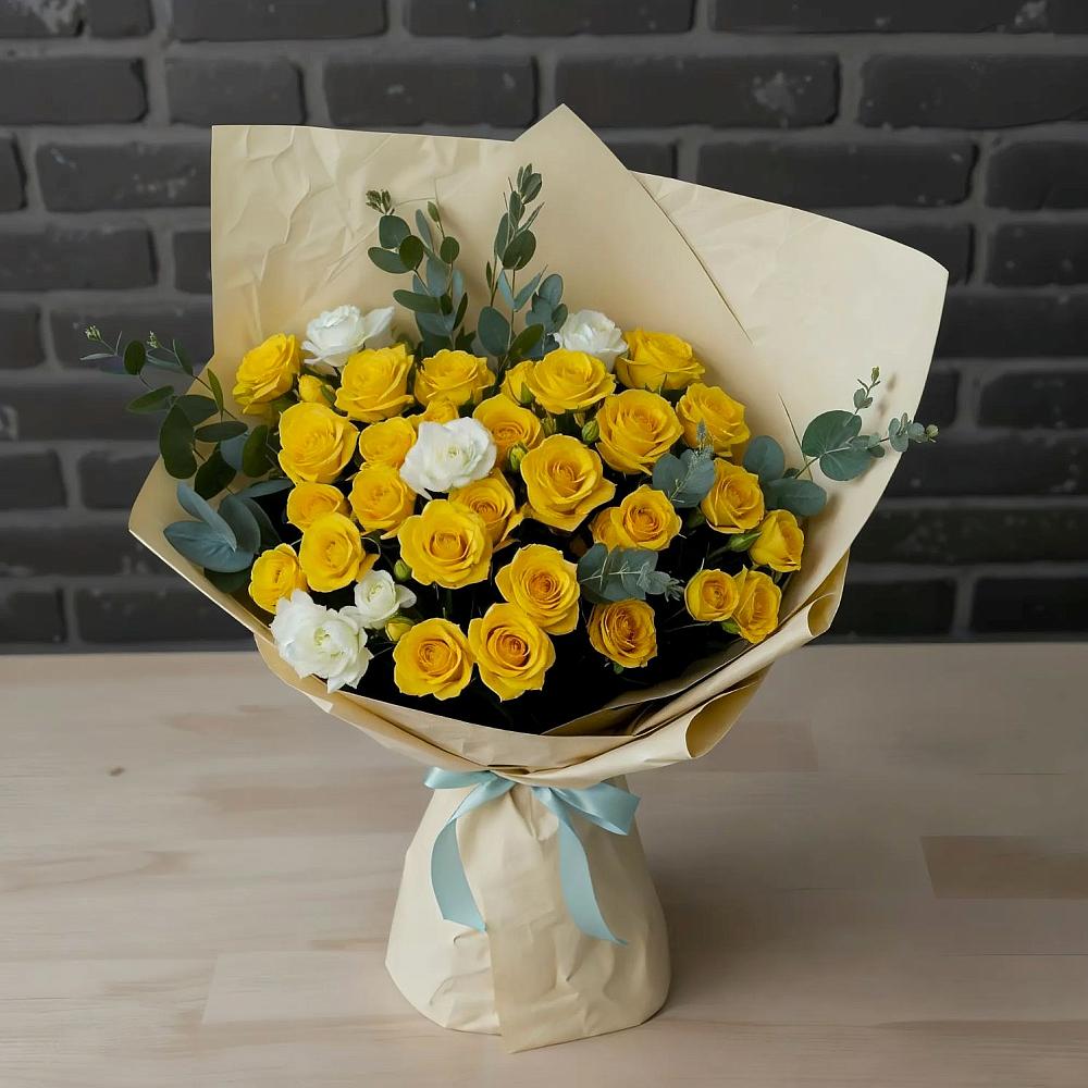 Букет цветов из: Розы в Заречном Свердловской области