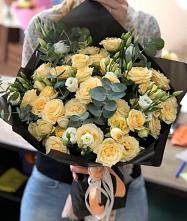 Букет цветов из:  Розы и Лизиантусы #REPLACE_PRED# Заречном Свердловской области