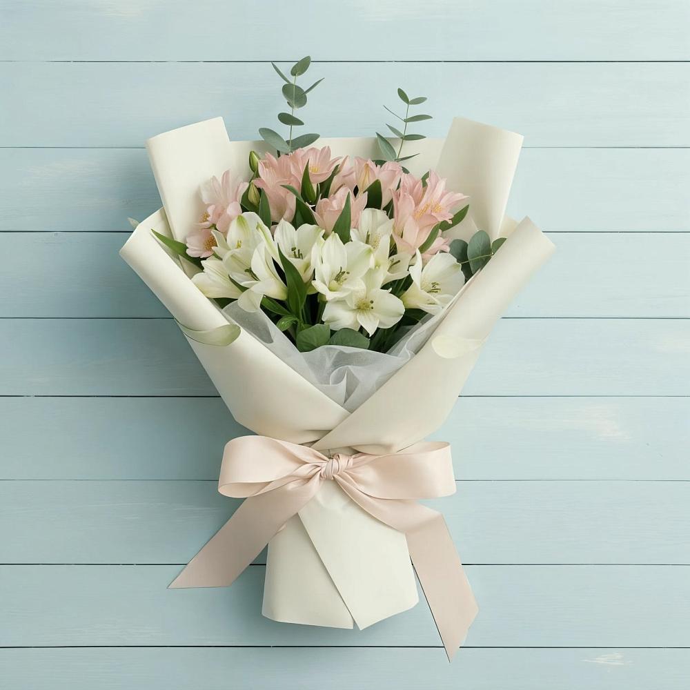 Букет цветов из: Альстромерии в Заречном Свердловской области