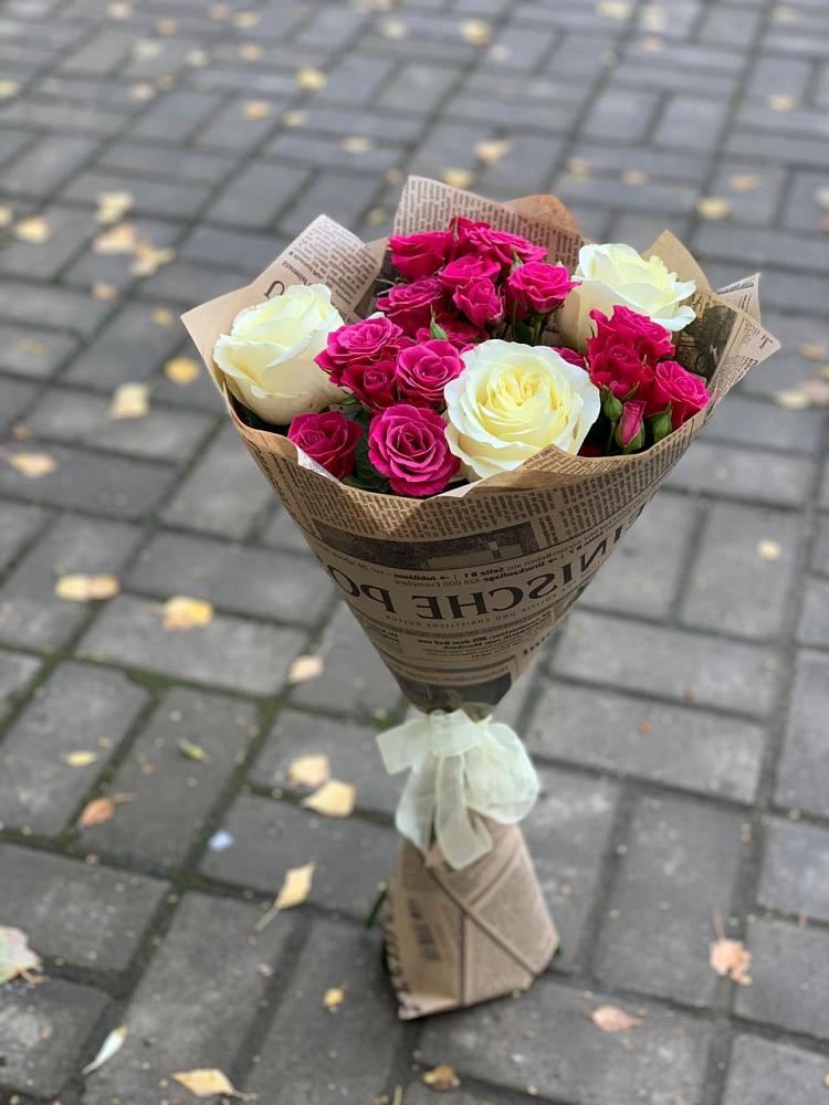 Букет цветов из: Розы в Заречном Свердловской области