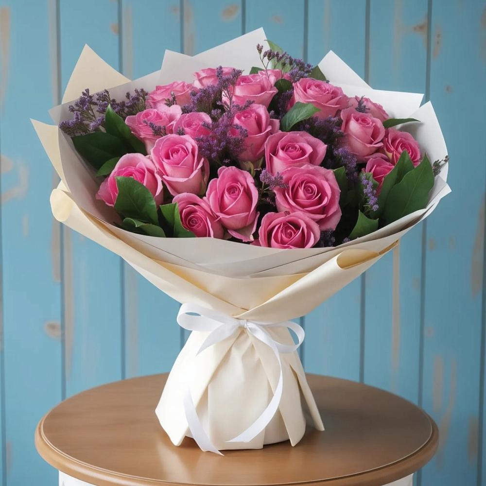 Букет цветов из: Розы в Заречном Свердловской области