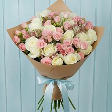 Букет цветов из:  Розы в Заречном Свердловской области